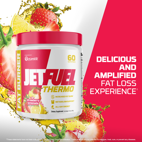 Jetfuel Thermo Strawberry Lemonade - Delicious and amplified fat loss experience