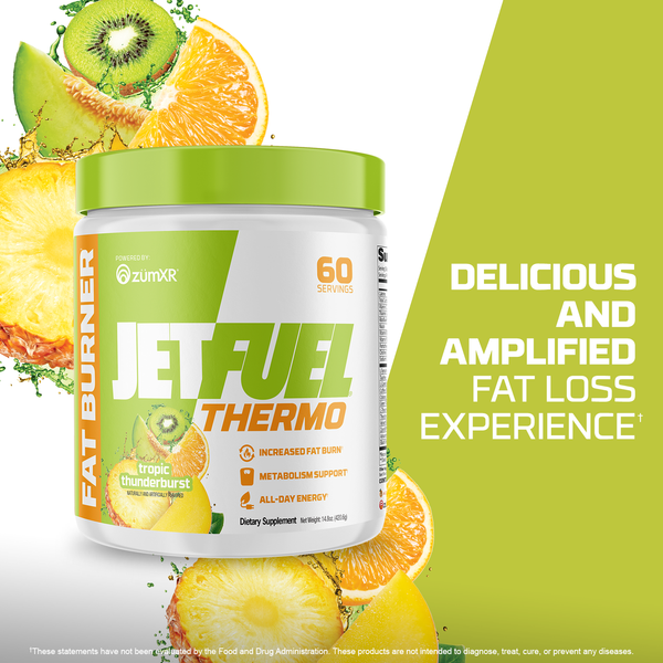 Jetfuel Thermo Tropic Thunderburst - Infographic - Delicious and amplified Fat Loss experience