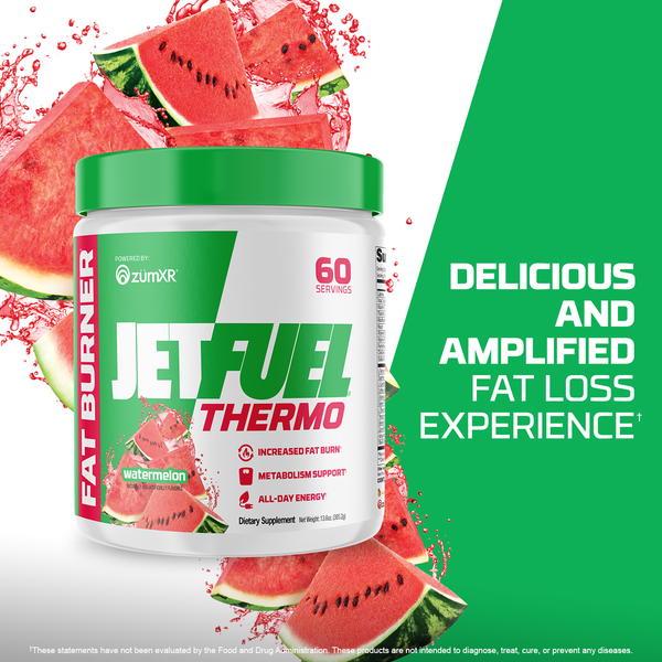 Jetfuel Thermo Watermelon - Infographic - Delicious and amplified fat loss experience